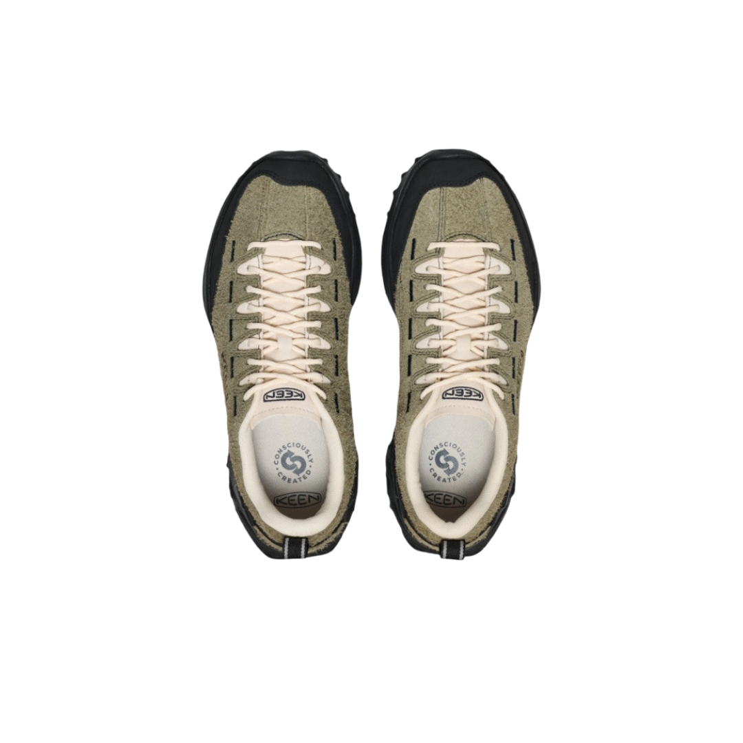 KEEN Men's Jasper Zionic Sneakers in Dark Olive/Birch