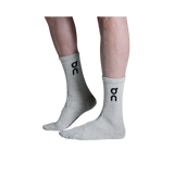On Running Logo Sock High 3P Unisex - Heather Gray