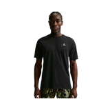 Nike M ACG Solar Chase trail running T-shirt in Black with breathable mesh panels