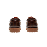 Timberland 3-Eye Lug Handsewn Boat Shoe MDBRN M