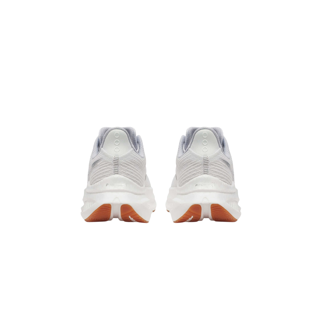 Saucony Endorphin Speed 5 W in White | Gum running shoes – view 3