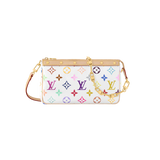 Louis Vuitton x Takashi Murakami Pochette Accessoires White Multicolored