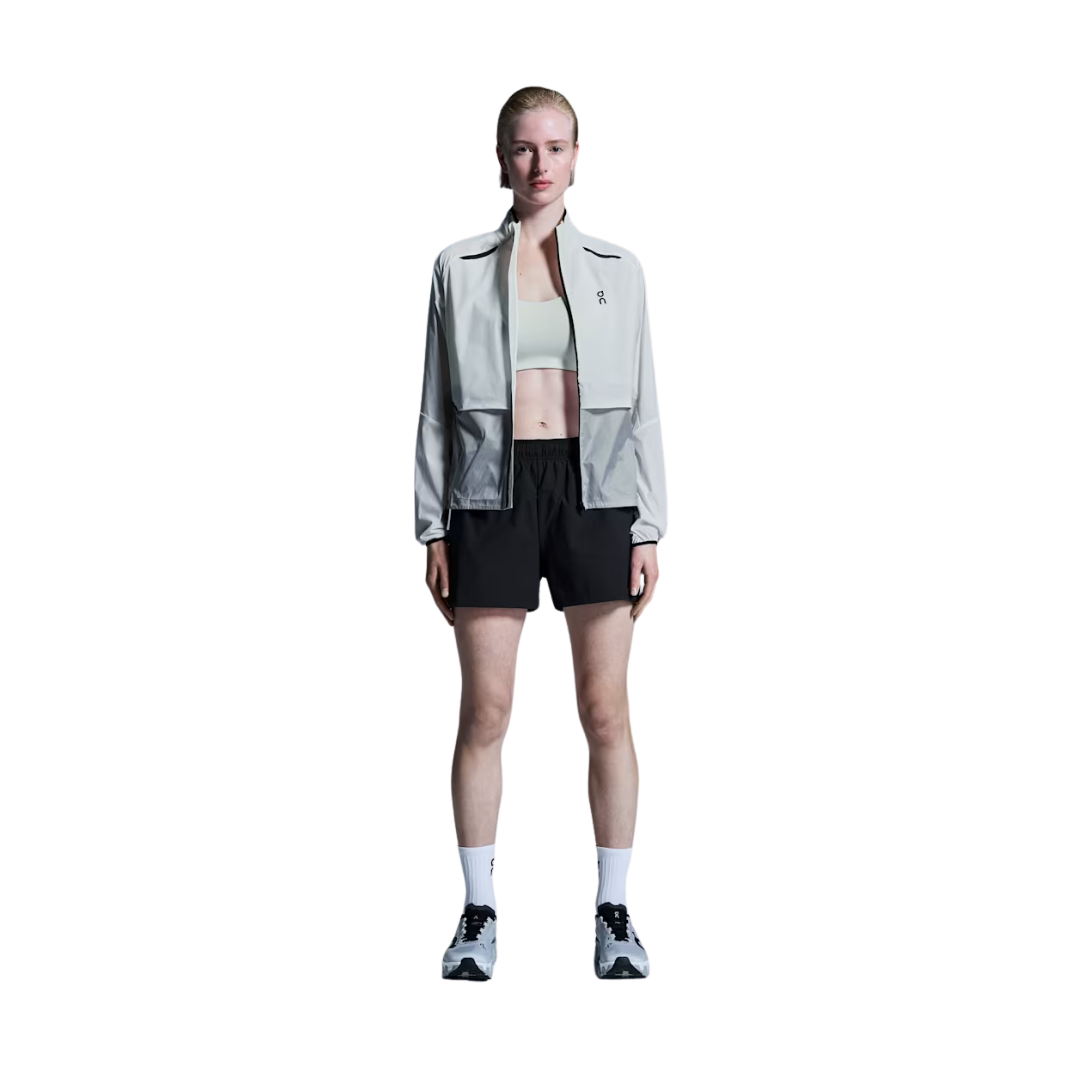 On Running W 3-inch Core Shorts in Black with inner brief and three pockets
