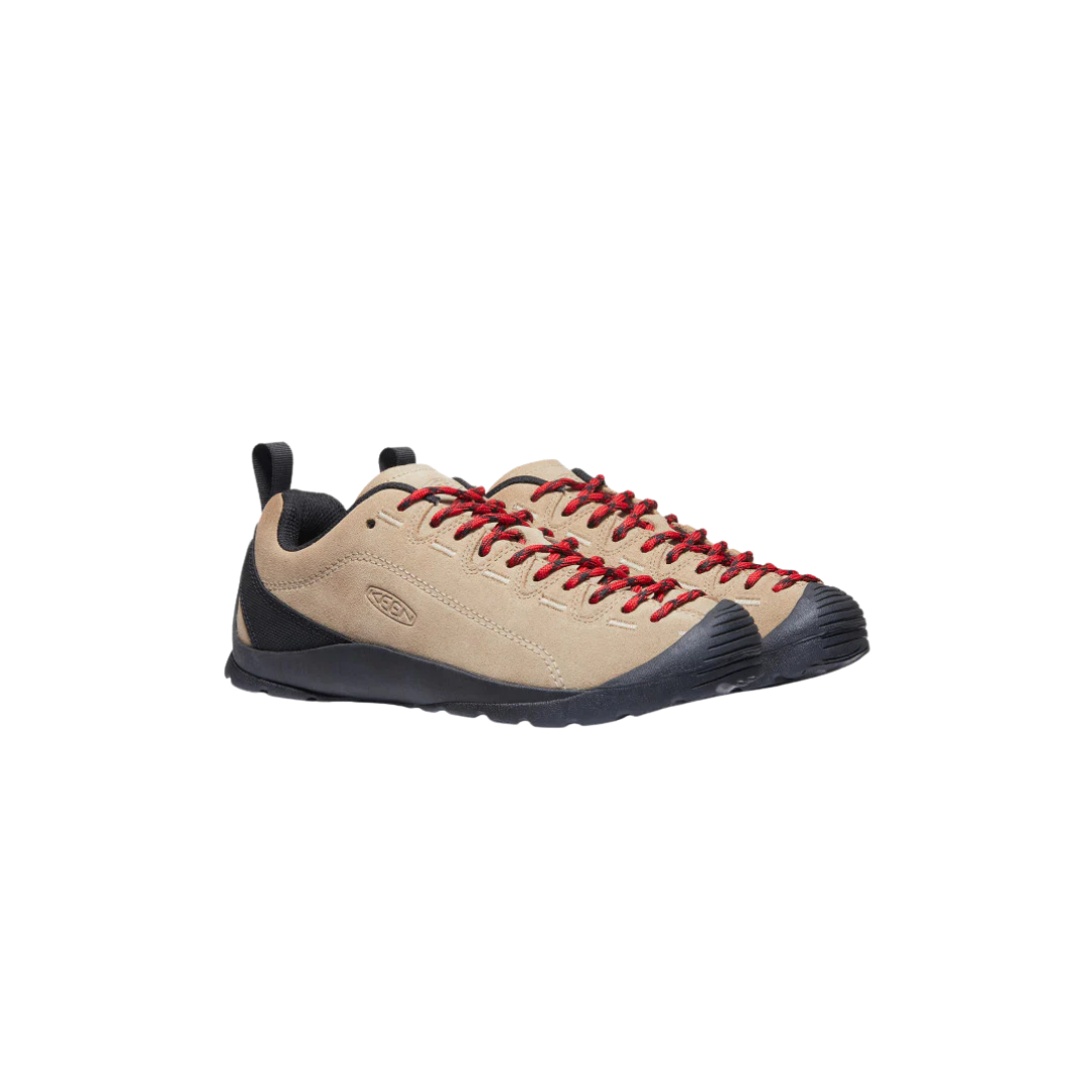 KEEN Women's Jasper Sneakers in Silver Mink Suede