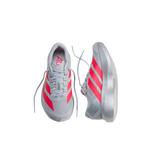 Adidas Adizero EVO SL Shoes - Silver Metallic / Lucid Red / Iron Metallic