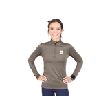 SAYSKY Pace Half Zip Long Sleeve - Taupe