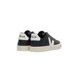 VEJA Campo Leather – Black / White