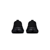On Running Cloudsoma Moc W in Black with laceless slip-on design and collapsible heel