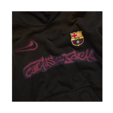 Travis Scott x Nike x FC Barcelona Spray Logo Hoodie