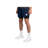 SAYSKY Pace 2 in 1 Shorts 5'' - Blue