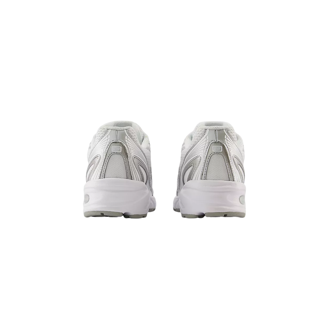 New Balance 740 Sneakers in White Silver Reflection