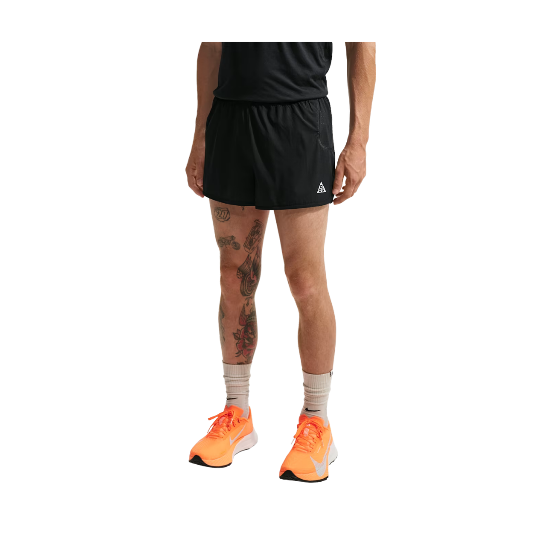 Nike ACG Trailwind Men's Dri-FIT ADV 3" Brief-Lined Shorts - Black/Black/Summit White – image 2