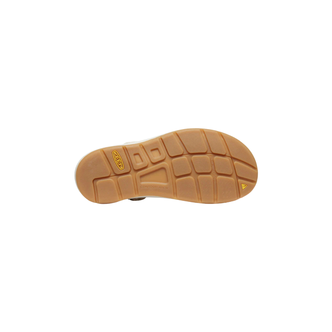 KEEN Women's UNEEK Canvas Sandal in Natural Canvas and Birch