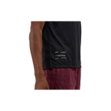 Bandit M Cheque SS Performance Tee Black w/ Mauve