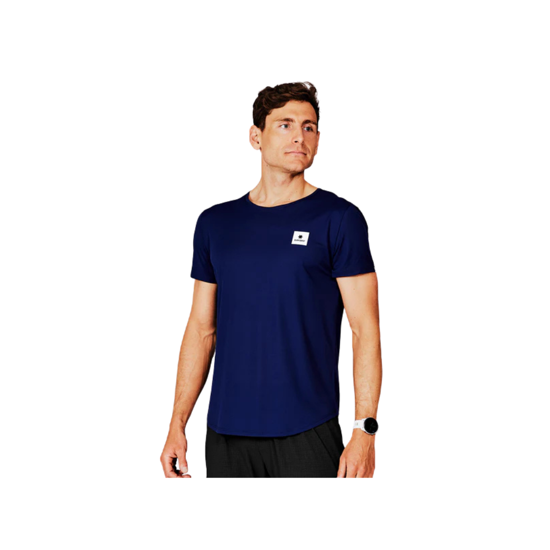 SAYSKY Clean Flow Running T-Shirt in Blue