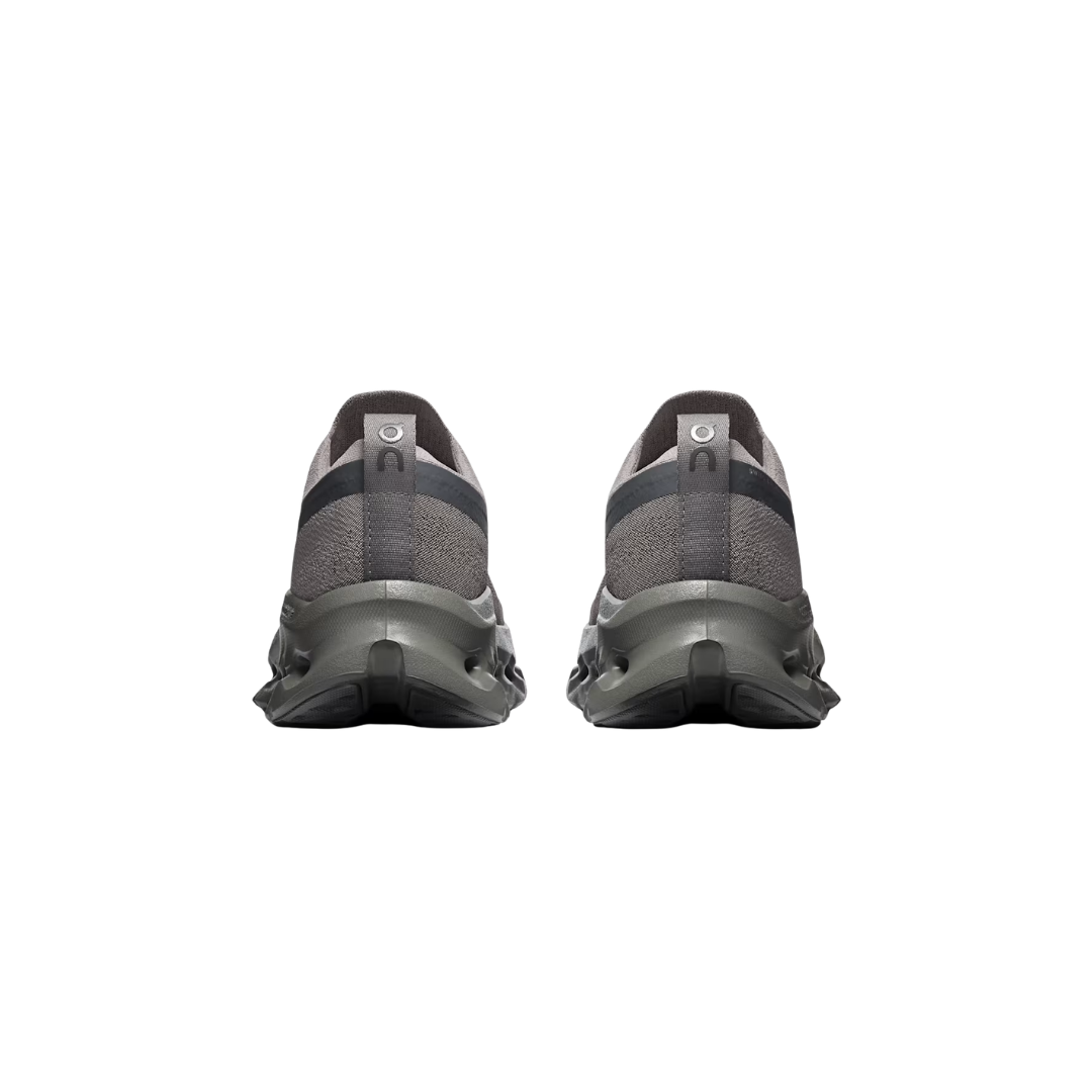 On Running Cloudtilt Moon W in Nickel with sock-like fit and cushioned sole