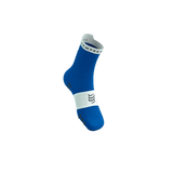 Compressport Pro Racing Socks v4.0 Run High - Princess Blue/White