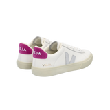 Veja Campo Leather White Silver Ultraviolet