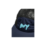 Bandit U Nylon Run Hat Open Run Mesh Hat NY Navy / Black