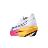 Mizuno Wave Rebellion Pro 3 in White | Pink Tetra | Tang Orange