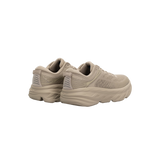HOKA W Bondi 7 in Archival Taupe with cushioned sole and vegan upper