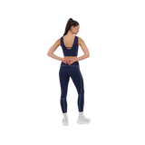 Bandit W Stamina HW Compression Tight with Merrow Edge Ny Navy/Vintage Blue
