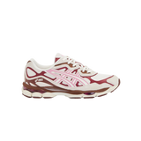 ASICS Gel-NYC Cream Sweet Pink – women's lifestyle sneakers, cream and sweet pink colorway, Gel cushioning technology, breathable mesh and suede upper, urban casual shoes