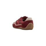 ALOHAS Tb.91 Suede Burgundy Leather Sneakers