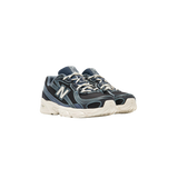 New Balance 740 sneakers in Dark Night Sea Salt with open-knit mesh upper