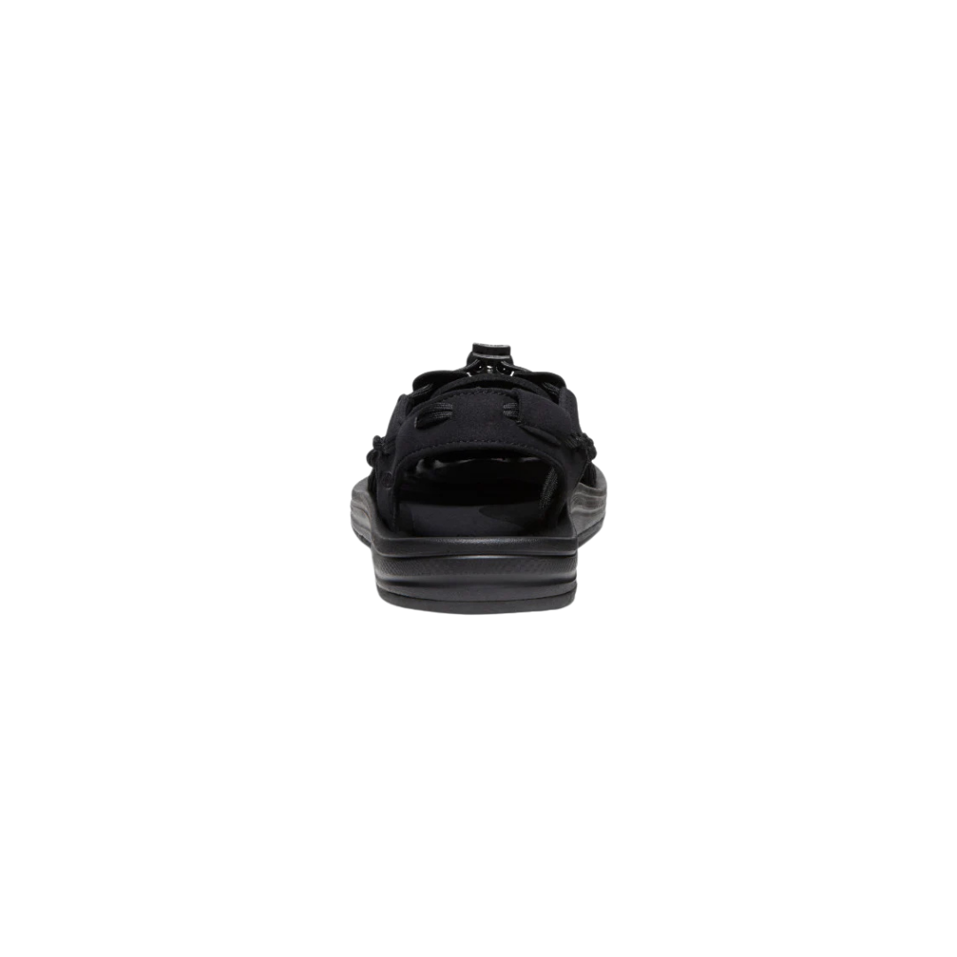 KEEN Women's UNEEK Sandals in Black with Recycled Cord Upper