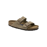Birkenstock Arizona Soft Footbed Suede Leather - Taupe