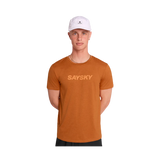 SAYSKY Logo Pace T-Shirt - Orange