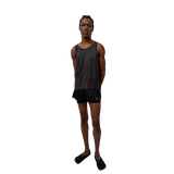 Optimistic Runners Layered Shorts AW26 in Black for running and training