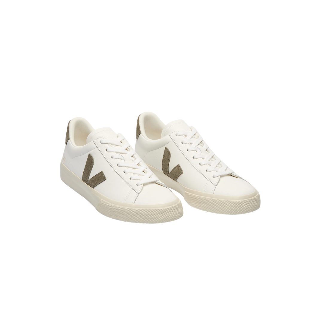 Veja Campo Leather White Kaki – image 6