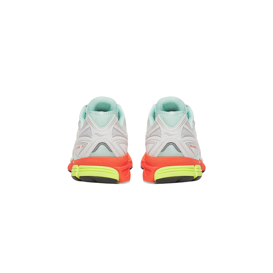 Saucony Progrid Guide 7 - White/Multi running shoes – view 3