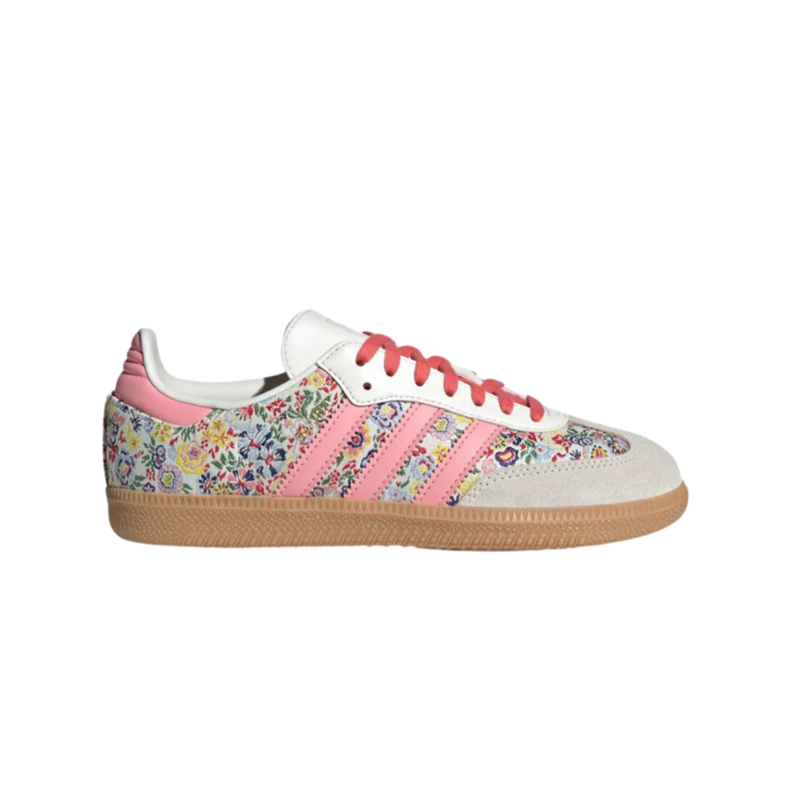 adidas Samba OG Liberty London Floral Embroidery GS – kids' sneakers with floral embroidered details, limited edition collaboration