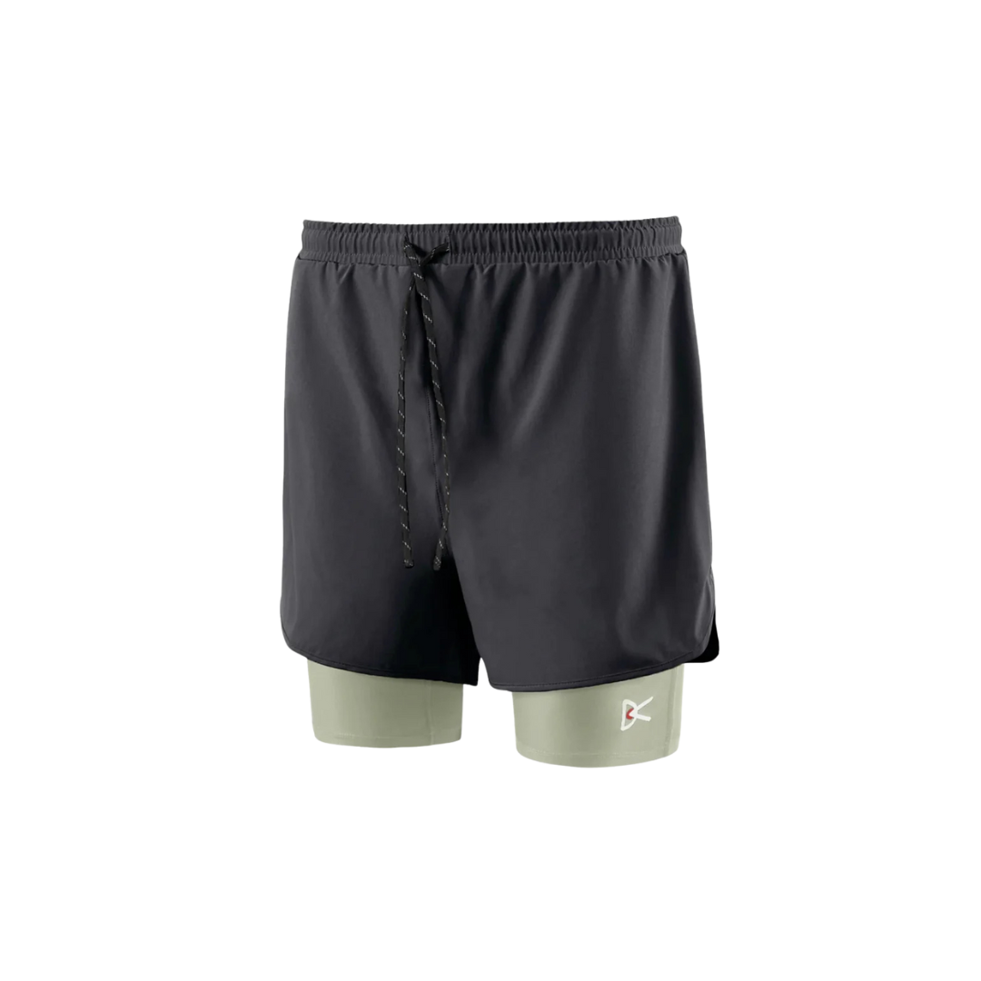 District Vision Layered Pocketed Trail Shorts