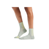On Running Performance Run Sock Mid Unisex - Tin | Lemonade