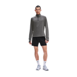 On Running Climate Shirt M in Ember with ThermaTec™ grid fleece and reflective details