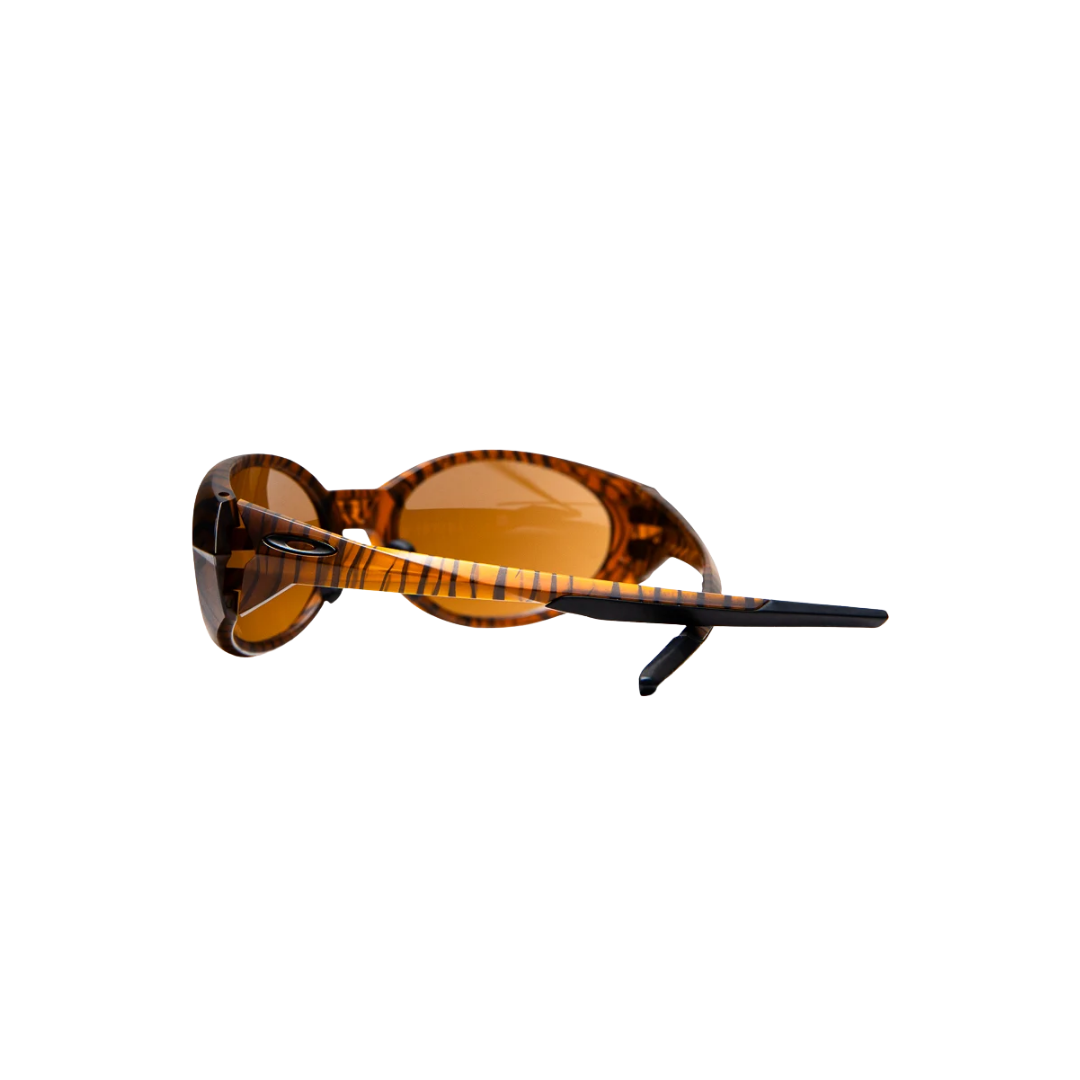 Oakley Eyejacket Redux with Dark Amber Bengal frame and Prizm Tungsten lenses