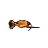 Oakley Eyejacket Redux with Dark Amber Bengal frame and Prizm Tungsten lenses