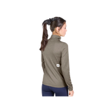 SAYSKY Pace Half Zip Long Sleeve - Taupe
