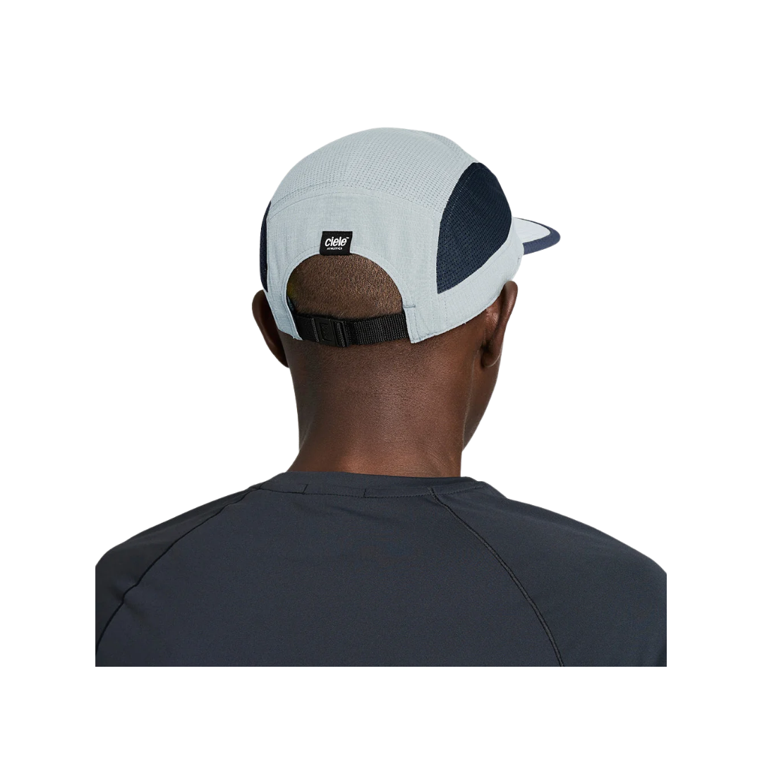 Ciele GOCap Field IconicBar in Quarry DeepSpace with reflective logo and SOFTflat brim