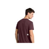 SAYSKY Clean Combat Pro T-Shirt in Burgundy for performance running