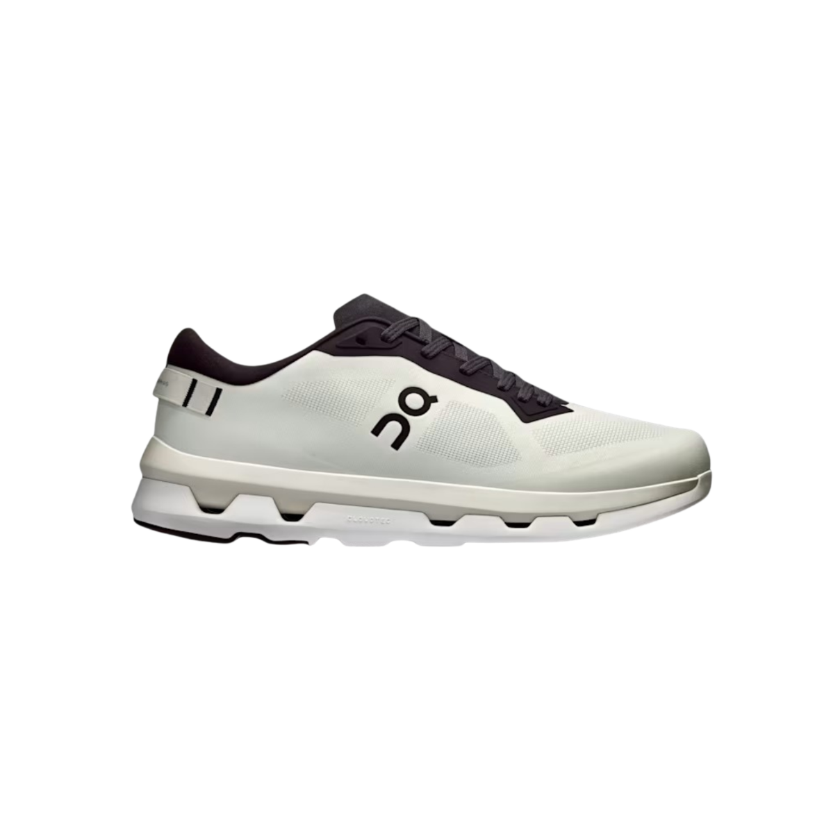 ON RUNNING Cloudzone Black Beige – high-performance running shoes, black and beige colorway, lightweight breathable sneakers, durable outsole for trail and road