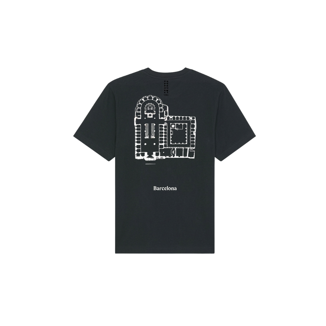 COLLECT Architectural Back-Print Tee - Black – view 2