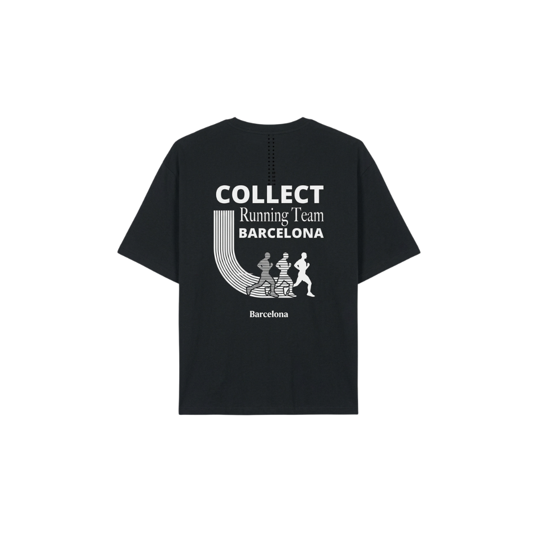 COLLECT Running Team Tee - Black – view 2