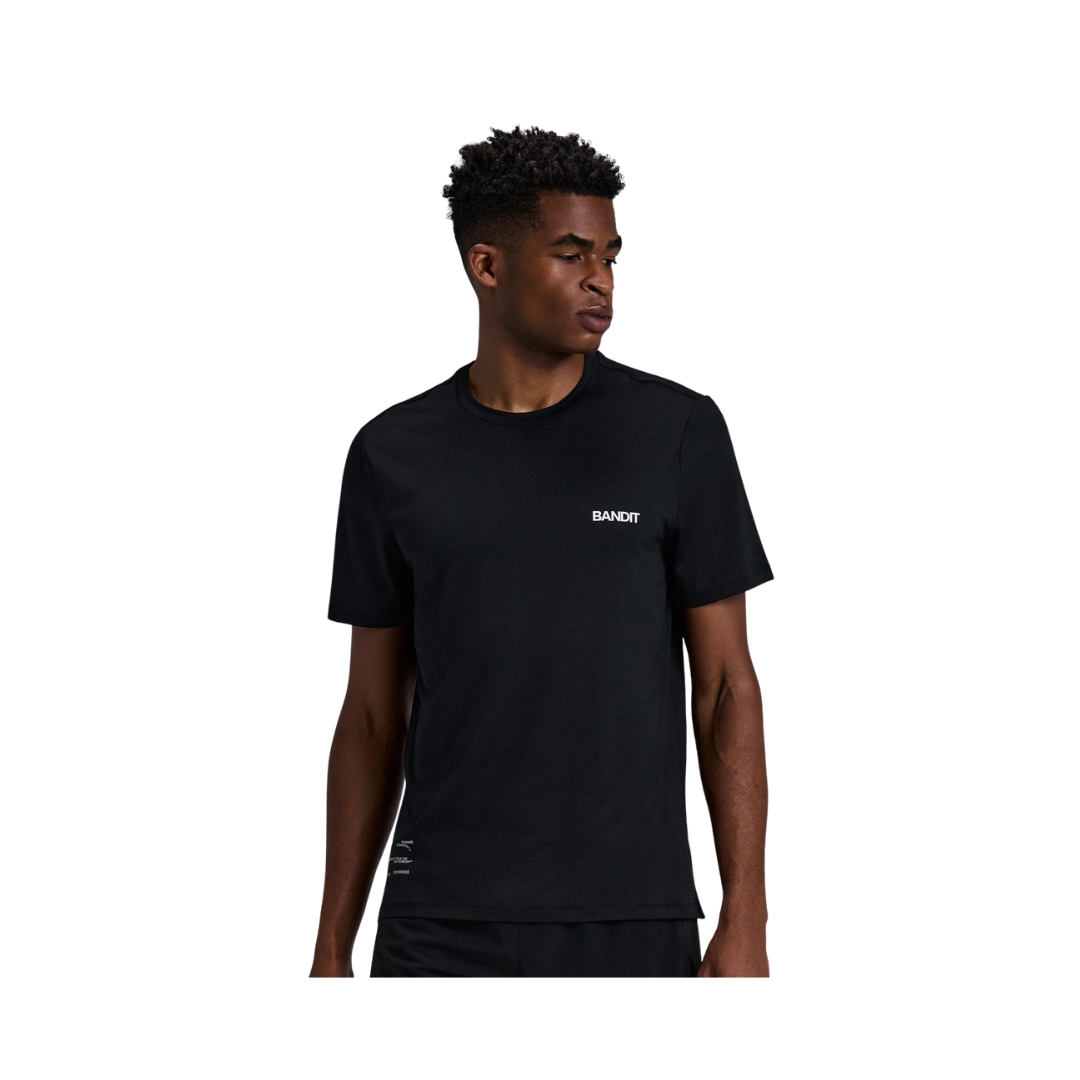 Bandit Men's Micromesh™ Run Tee in Black