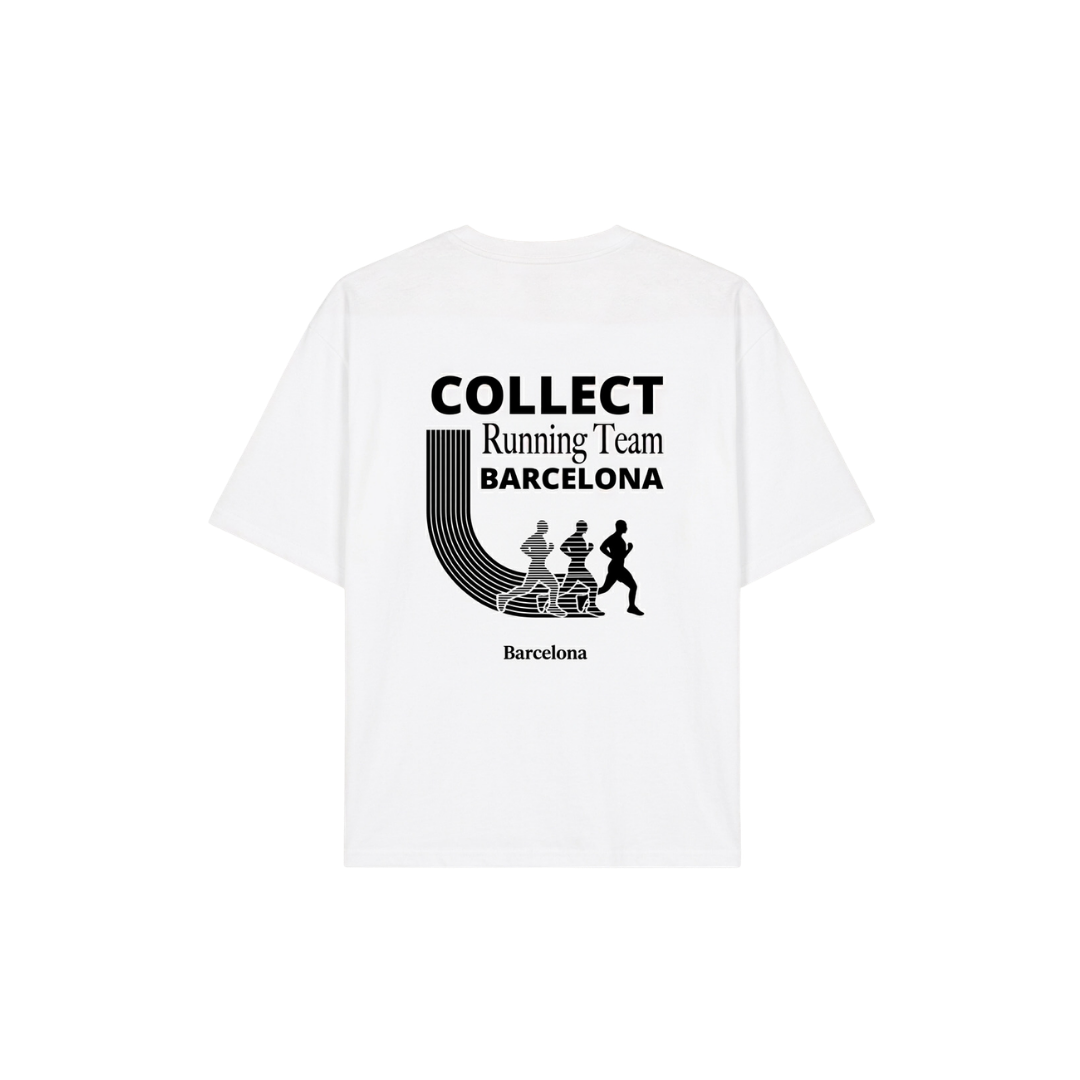 COLLECT Running Team Tee - White – view 2