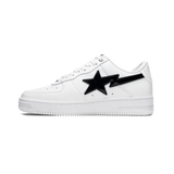 A Bathing Ape Bape Sta #2 White Patent